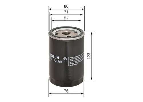 Bosch 0451103258  Yağ Filtresi ürün görseli 1