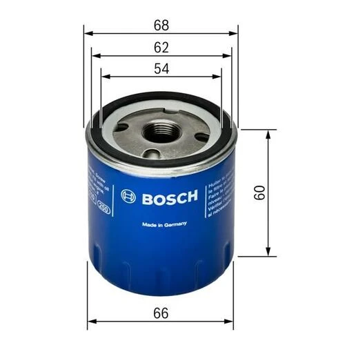Bosch 0451104025  YAĞ FİLTRESİ CLIO I II III EXPRESS KANGOO MODUS T ürün görseli 1