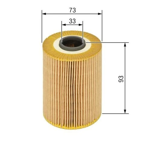 Bosch F026407073 Yağ Filtresi Astra G H Astra J Corsa C Combo 01- Merıva 03- 1.7 Cdtı ürün görseli 1