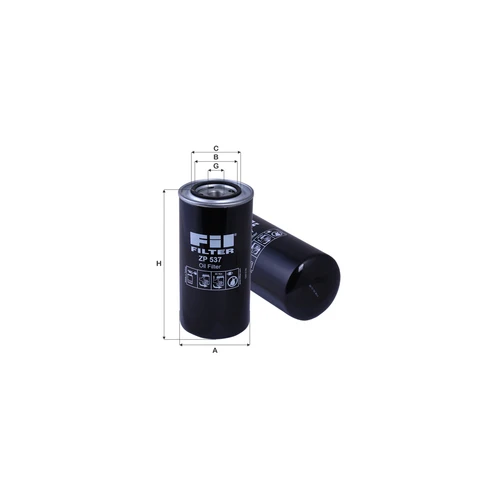Fil Filtre ZP537 Fil Zp537 Yağ Filtresi Lf 3346 W1170 W1170 15 Fn1052 Mrmoem-1059098 Mrmoem-1059098 ürün görseli 1