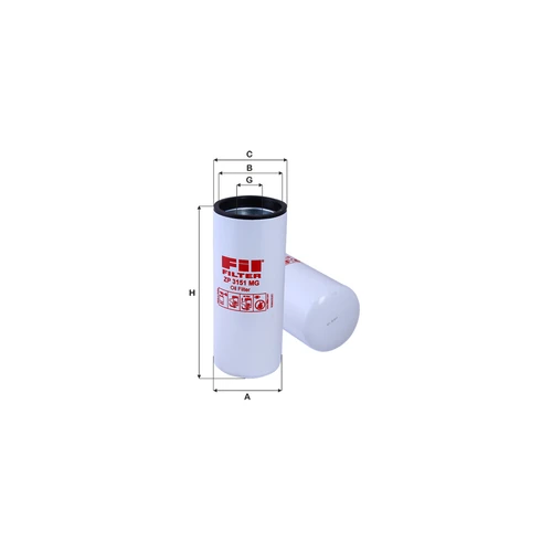 Fil Filtre ZP3151MG Fıl Zp3151mg Yağ Filtresi Bmc Pro Cekıcı Tır Wp12120 1 Fn1073 Mrmoem-1058656 ürün görseli 1