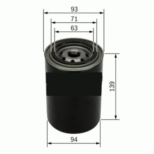 Sardes SO1009 YAĞ FİLTRESİ BOXER / JUMPER 2.5TD ürün görseli 1