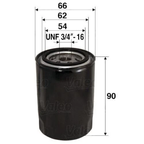 Valeo 586049  YAĞ FİLTRESİ NISSAN MICRA II 1.0I 16V / 1.2 12V ürün görseli 1