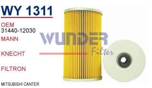 Wunder WY1311 YAĞ FİLTRESİ - MİTSUBİSHİ CANTER ürün görseli 1