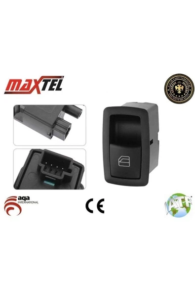 Maxtel 18208510  Cam Kaldırma Anahtarı Sağ Mercedes W251-w164-x164-w169-w245 ürün görseli 1