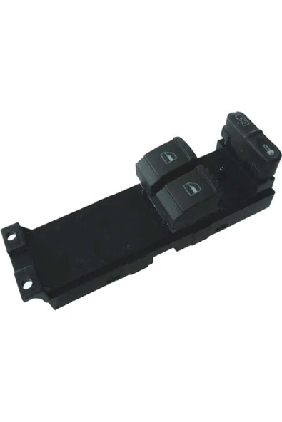 Aem 30 1410  Cam Açma Kapama Ve Emniyet Kilit Anahtarı Surucu Tarafı Çiftli Fabia 00-08 Octavia 01-11 ürün görseli 1