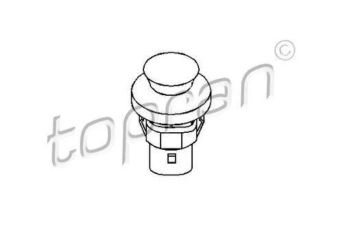 Topran 104035001  Kapı Isık Şalteri-(Vw: Polo Hb 95-02) ürün görseli 1
