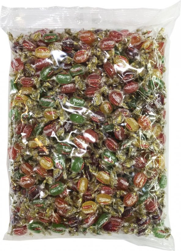 Kent Meybon Meyve Aromalı Karışık Bonbon Şeker 1 KG ürün görseli 1