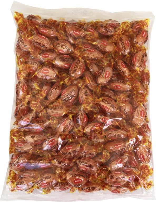 Kent Portakaltat Portakal Aromalı Bonbon Bayram Şekeri 1 KG ürün görseli 1