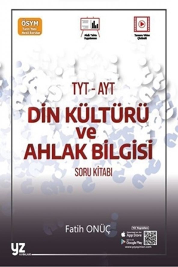 Yz Yks Tyt Ayt Din Kültürü Ve Ahlak Bilgisi Soru Kitabı *yeni* ürün görseli 1