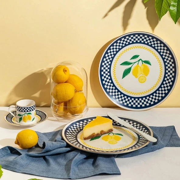 Porser Blue Zest Chic 6 Parça Servis Seti ürün görseli 1