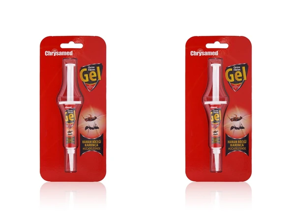 Chrysamed Fibron Gel 5 gr Hamam Böceği Karınca Jeli 2 Adet ürün görseli 1