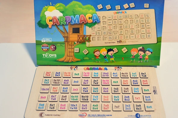 TUDOYS ÇARPMACA ZEKA OYUNLARI ürün görseli 1