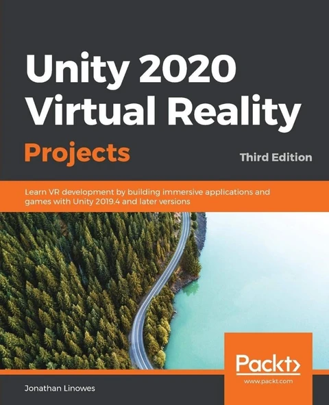 Unity 2020 Virtual Reality Projects: Learn VR development by building immersive applications and games with Unity 2019.4 and later versions 3rd ed. Jonathan Linowes ürün görseli 1