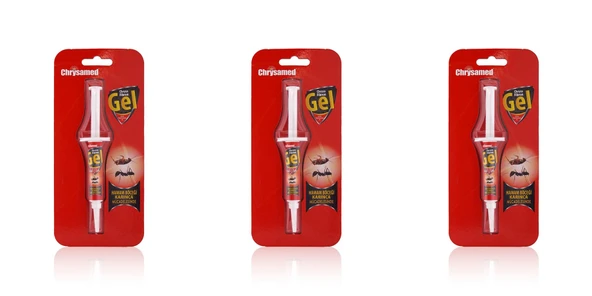 Chrysamed Fibron Gel 5 gr Hamam Böceği Karınca Jeli 3 Adet ürün görseli 1