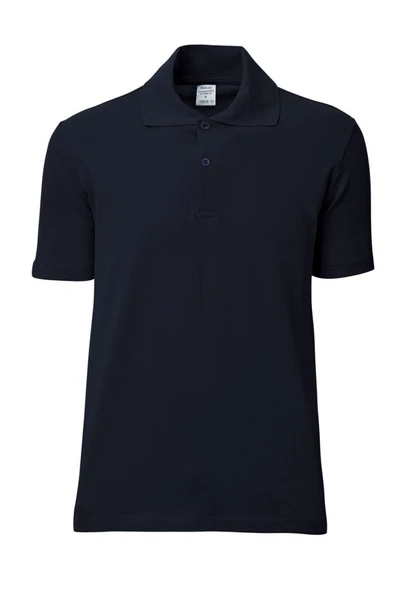 MESAY Polo yaka Lacivert Kısa Kol Tshirt ürün görseli 1