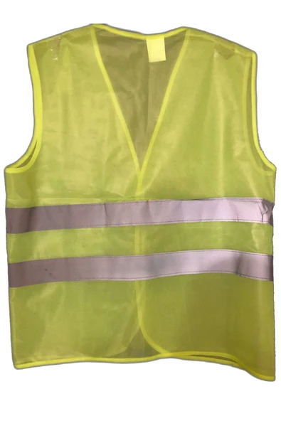 VENTO Reflektör Şeritli Fosfor Renkli Ikaz Yeleği 3 Adet ürün görseli 1