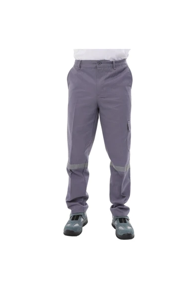 AS Kurumsal 7/7 Gabardin Kışlık İş Pantolonu / Gri ürün görseli 1