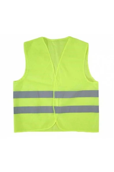 Teknik İşElbiseleri Standart İkaz Yeleği- Sarı (XL) ürün görseli 1