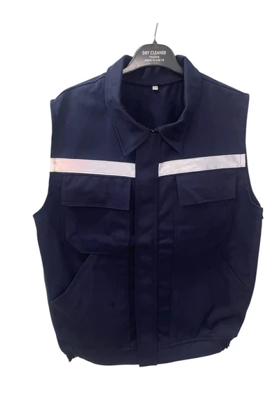 Home 7/7 gabardin reflektörlü işçi yeleği ürün görseli 1