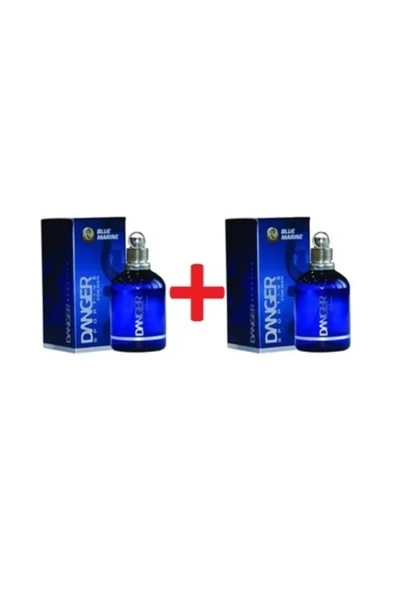 Morfose Danger Edc Men Blue Marıne Parfüm / Mavi 125ml 2 Adet ürün görseli 1