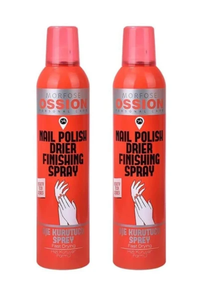 Morfose Ossion Oje Kurutucu Sprey 300 ml X 2 Adet ürün görseli 1