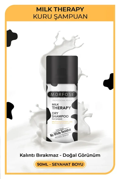 Morfose Milk Therapy Kuru Şampuan 90 ml - Seyahat Boy ürün görseli 1