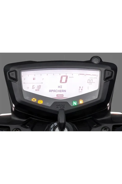 ZDN Case TVS Apache RTR 200 Dijital Gösterge Uyumlu 9H Nano Ekran Koruyucu ürün görseli 1