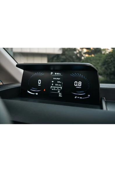 ZDN Case Hyundai Staria Dijital Gösterge uyumlu 9H Nano Ekran koruyucu Fİlm 2023 2024 ürün görseli 1