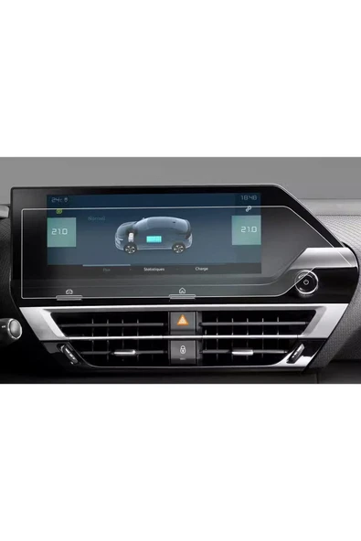 ZDN Case Citroen C4 Suv Navigasyon Multimedya 10 Inç Uyumlu 9H Nano Ekran Koruyucu 2021-2023 ürün görseli 1