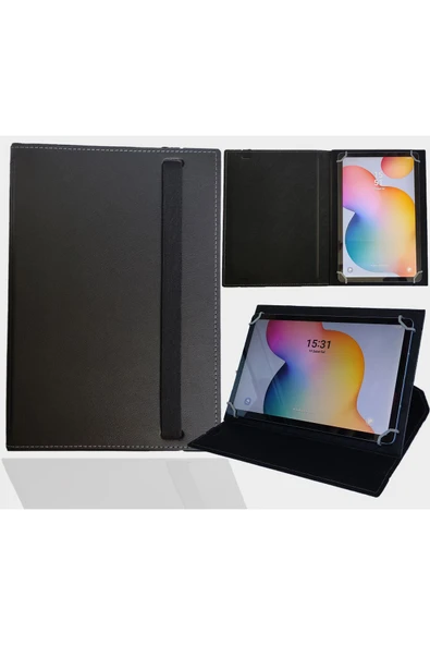 ZDN Case Everest Everpad DL7006-KB 7" Tablet Uyumlu Standlı Üniversal Kapaklı Tablet Kılıfı ürün görseli 1