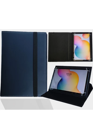 ZDN Case HP Pro  408 G1 - 8" Tablet Uyumlu Standlı Üniversal Kapaklı Tablet Kılıfı ürün görseli 1