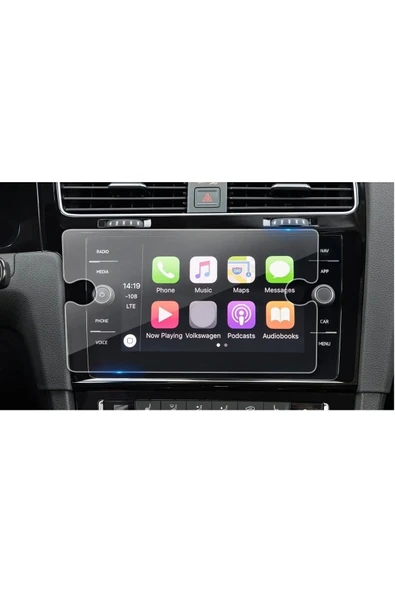 ZDN Case Volkswagen Passat B8 8.5 Navigasyon Multimedia Teyp Nano Ekran Koruyucu Film ürün görseli 1