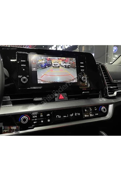 ZDN Case Kia Sportage Uyumlu 8 inç Multimedya 9H Nano Ekran Koruyucu 2020-2022 ürün görseli 1