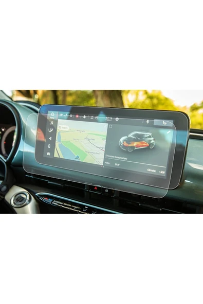 ZDN Case Fiat 500e 2021 2022 2023 Navigasyon Multimedya Nano Ekran Koruyucu Film ürün görseli 1