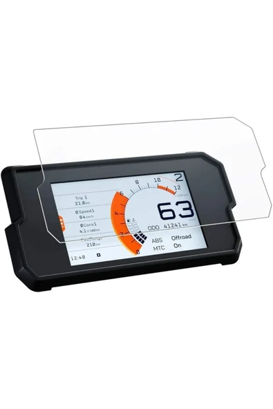 ZDN Case KTM RC 125   Dijital Gösterge 2024 Uyumlu 9H Nano Ekran Koruyucu Film ürün görseli 1