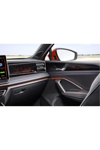 ZDN Case Volkswagen Yeni Tiguan E-Tsi Sağ Taraf Klima Konsol Uyumlu 9H Nano Ekran Koruyucu 2024 ürün görseli 1