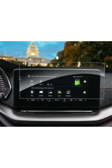 ZDN Case Skoda Yeni Octavia Multimedya 10 Inç Temperli Nano Ekran Koruyucu ürün görseli 1