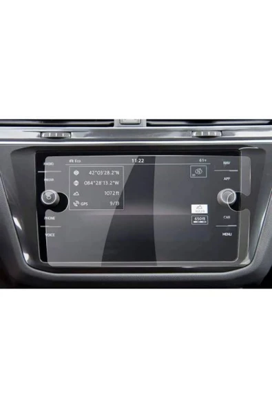 ZDN Case Volkswagen Yeni Golf 8 inç Navigasyon Multimedia Teyp Nano Ekran Koruyucu Film ürün görseli 1