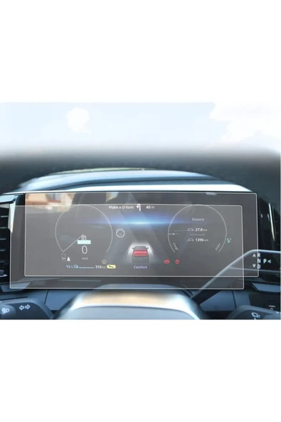 ZDN Case Renault Austral E-Tech Hybrid 2022-2023 Multimedya ve Gösterge Panel Uyumlu 9H Nano Ekran Koruyucu ürün görseli 1