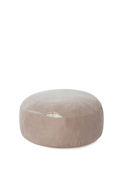 Bej Meditasyon Minderi 40 Cm Çap - Resim 2