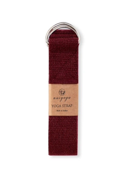 Bordo Yoga Kemeri ( Kayışı ) ürün görseli 1