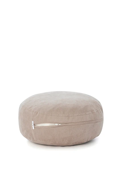 Bej Meditasyon Minderi 33 Cm Çap - Resim 2