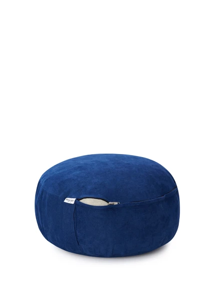 Lacivert Meditasyon Minderi 40 Cm Çap - Resim 2