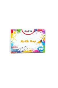 Fatih Akrilik Boya 100 ML Beyaz 6 Lı ürün görseli 1