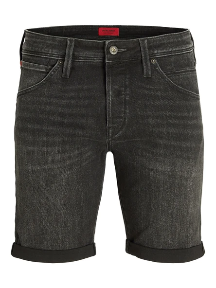JACK JONES Erkek Likralı Kot Şort 12269608 ürün görseli 1