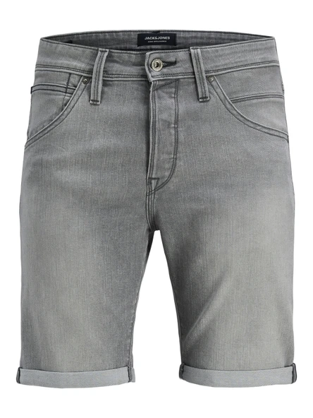 JACK JONES Erkek Likralı Kot Şort 12269608 ürün görseli 1