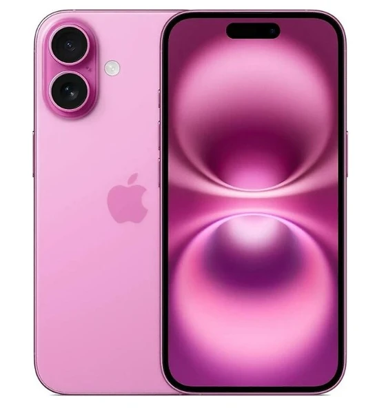 Apple iPhone 16 128 8 GB RAM 5G (Apple Türkiye Garantili) Pembe ürün görseli 1
