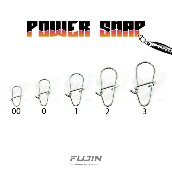 Fujin Power Snap Maket Balık ve LRF Klipsi ürün görseli 1