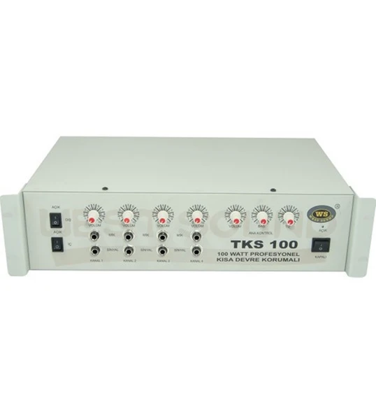 West Sound Tks 100 Mikserli Amplifikatör ürün görseli 1